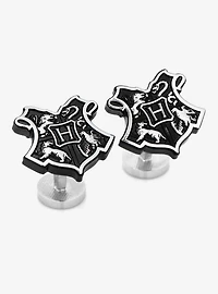 Harry Potter Hogwarts Crest 3D Cufflinks