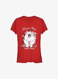Big Hero 6 Holiday Hugs From Sister Girls T-Shirt