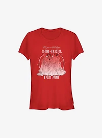 Disney Princesses Shine Bright From Aunt Girls T-Shirt