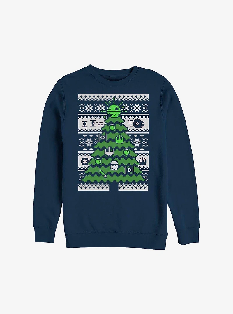 Star Wars Galactic Tree Ugly Christmas Sweater Sweatshirt