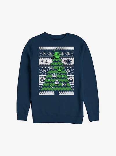 Star Wars Galactic Tree Ugly Christmas Sweater Sweatshirt