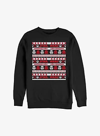 Star Wars Holiday Zags Simplified Ugly Christmas Sweater Sweatshirt