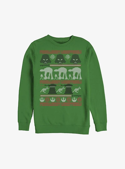 Star Wars Hoth Battle Ugly Christmas Sweater Sweatshirt