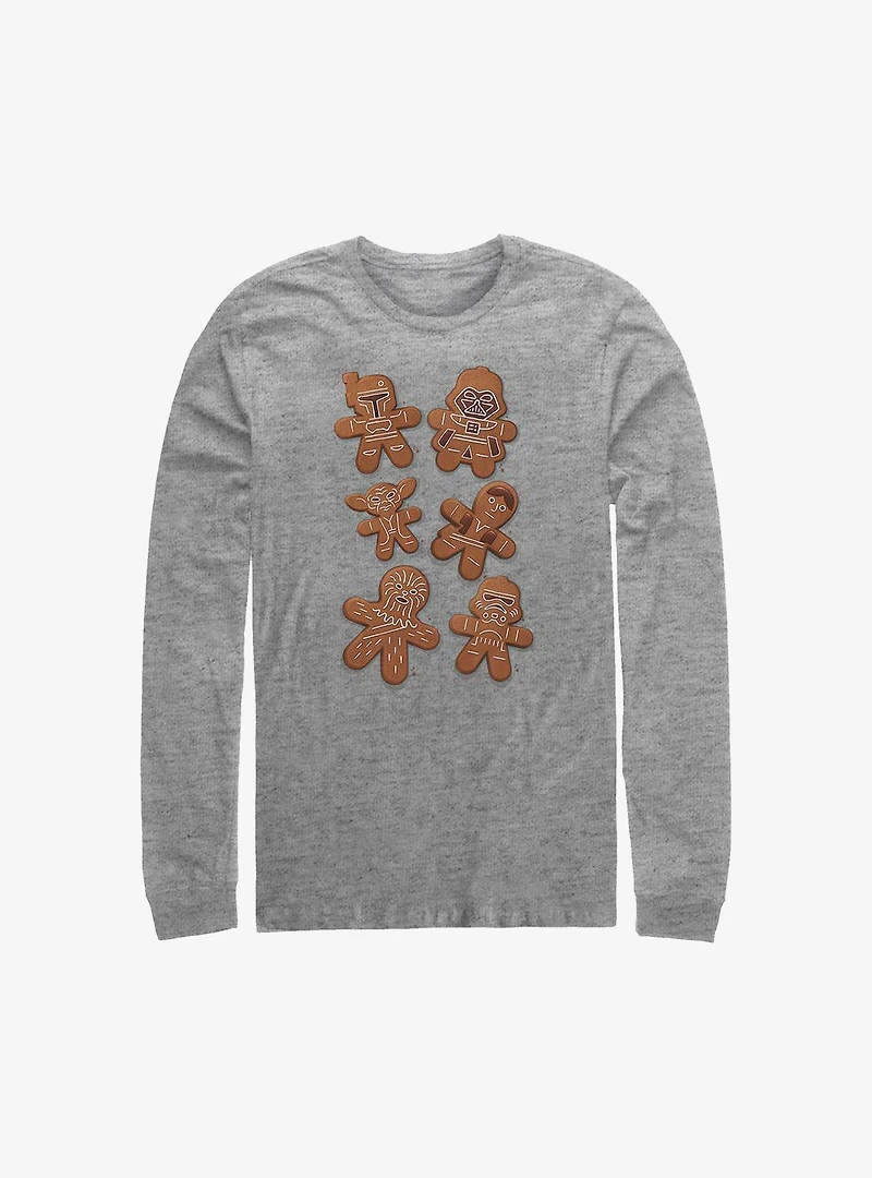 Super Mario Gingerbread Wars Holiday Long-Sleeve T-Shirt