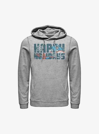 Marvel Avengers Happiest Of Holidays Hoodie