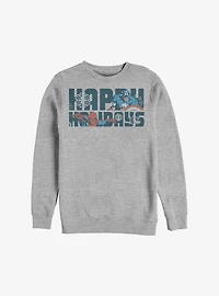 Marvel Avengers Happiest Of Holidays Sweatshirt