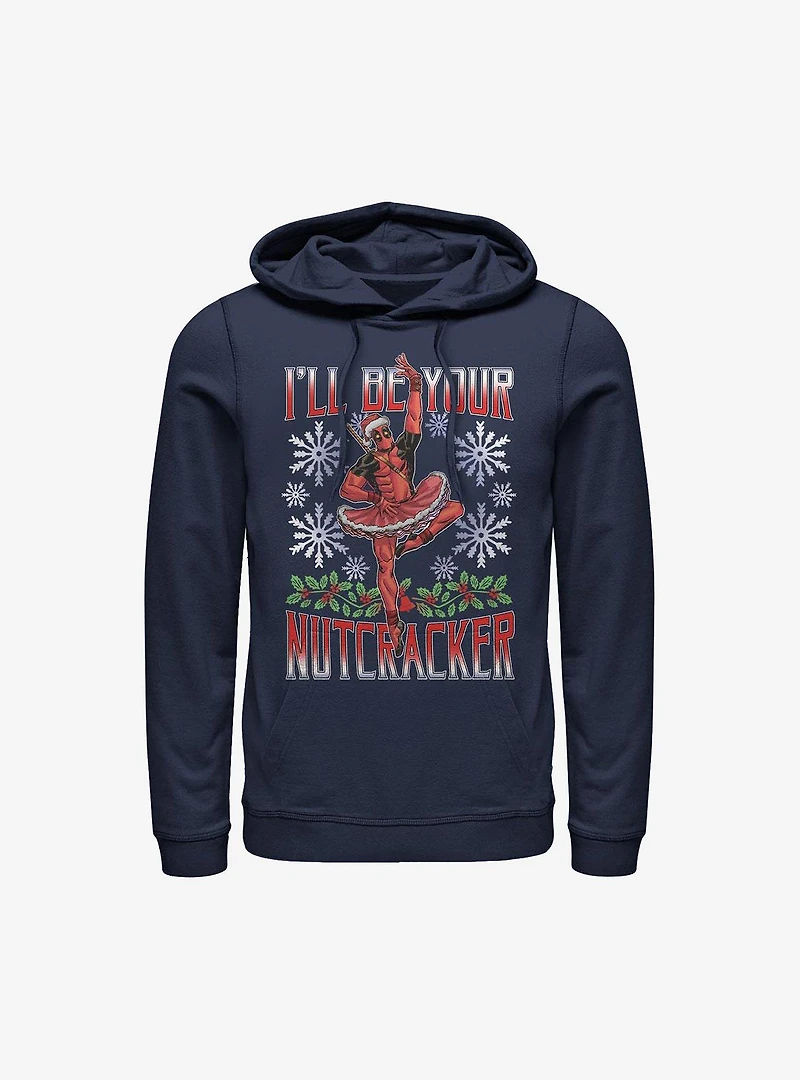 Marvel Deadpool Nutcracker Christmas Hoodie