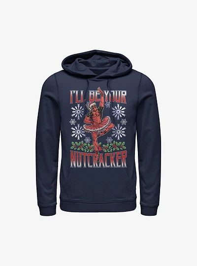 Marvel Deadpool Nutcracker Christmas Hoodie