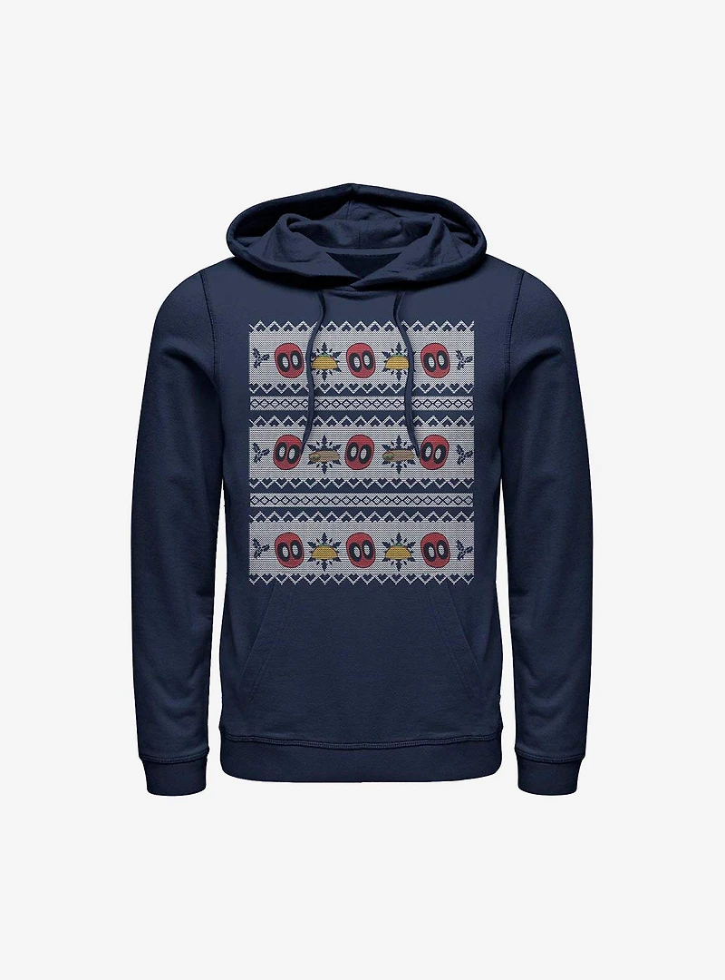 Marvel Deadpool Christmas Sweater Hoodie