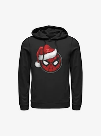 Marvel Spider-Man Spidey Santa Hat Hoodie