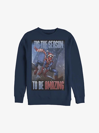 Marvel Spider-Man 'Tis The Season Holiday Sweatshirt