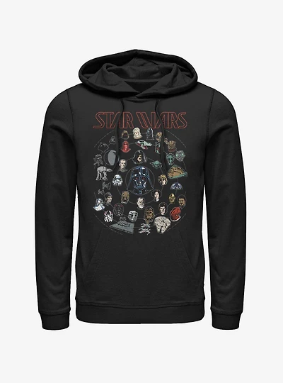 Star Wars Force Chart Hoodie