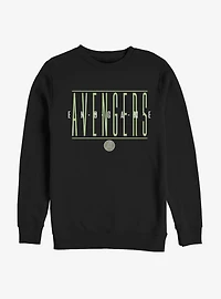 Marvel Avengers: Endgame Strikethrough Text Sweatshirt