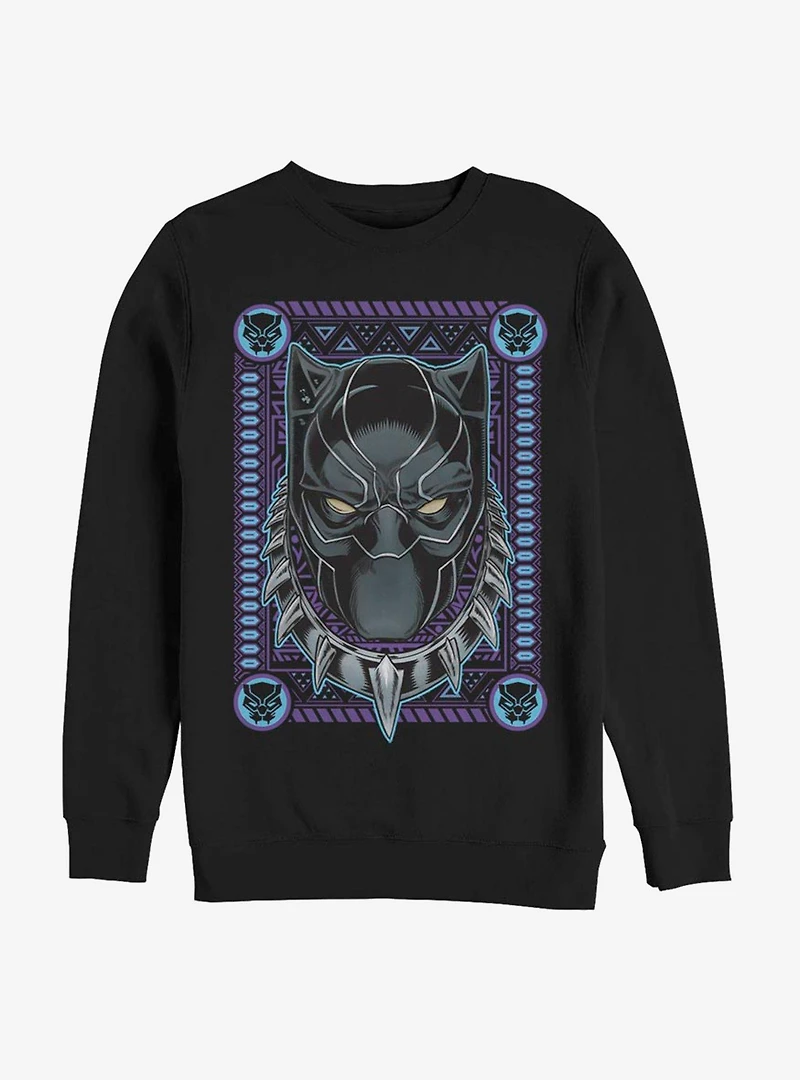 Marvel Black Panther Card Sweatshirt