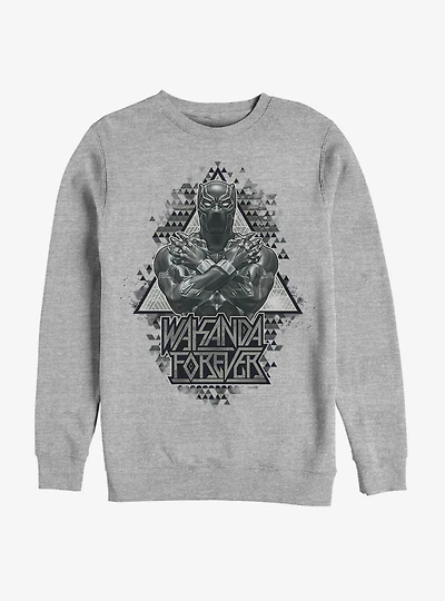Marvel Black Panther Triangles Sweatshirt