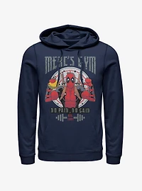 Marvel Deadpool  Gym Hoodie
