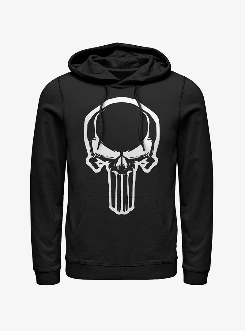 Marvel Punisher Skull Outline Hoodie