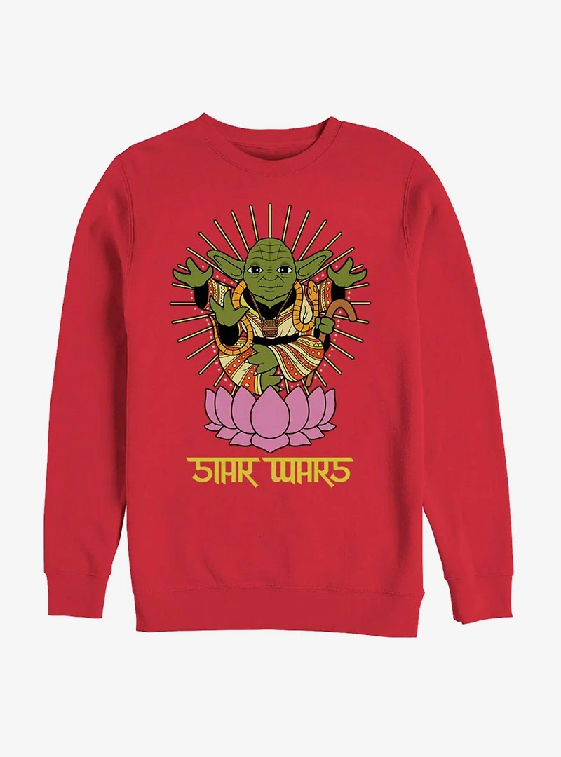 Star Wars Yoda Lotus Sweatshirt