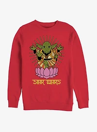 Star Wars Yoda Lotus Sweatshirt