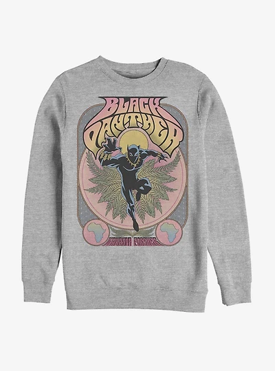Marvel Black Panther Colorful Logo Sweatshirt
