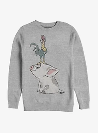 Disney Moana Hei On Pua Sweatshirt