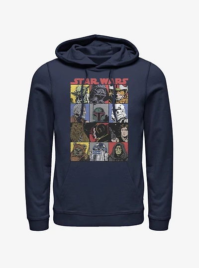 Star Wars Comic Strip Hoodie