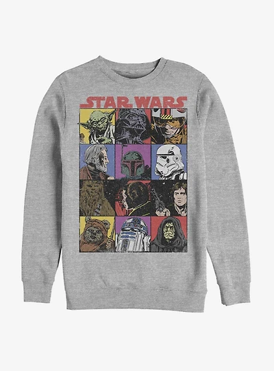 Marvel Black Panther Comic Strip Sweatshirt