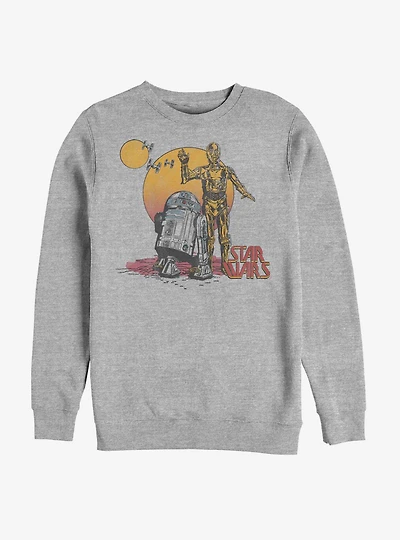 Star Wars Droid Sun Sweatshirt