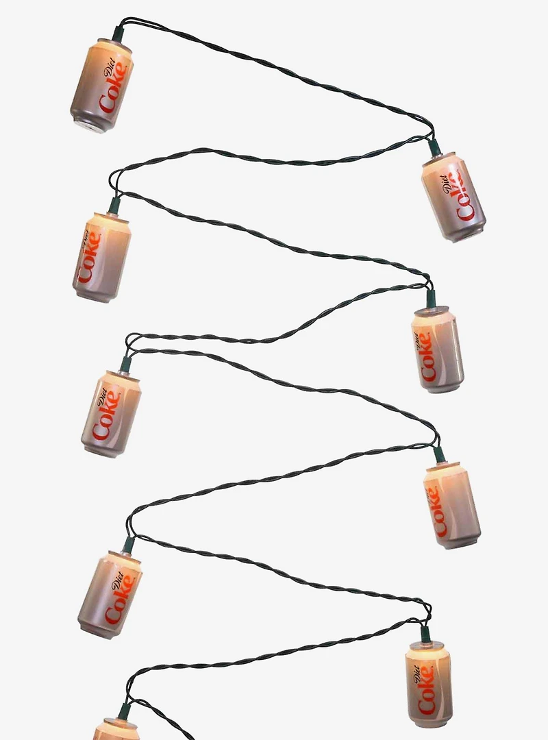 Coke Diet Coke Can Light Set