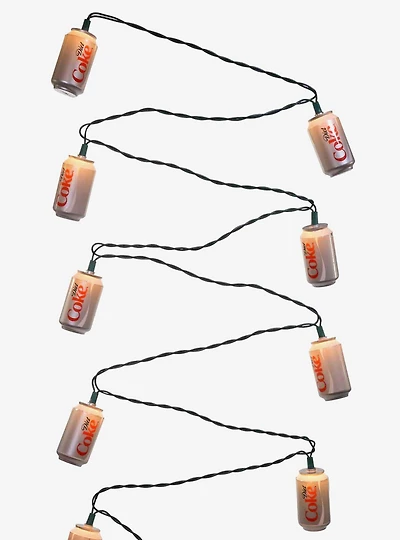 Coke Diet Coke Can Light Set