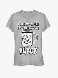 Black Coffee Magic Girls T-Shirt