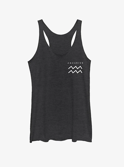 Aquarius Astrology Sign Girls Tank