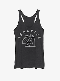 Aquarius Astrology Water Sign Girls Tank