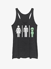 Bathroom Rules Alien Girls Tank