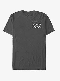 Aquarius Astrology Sign T-Shirt
