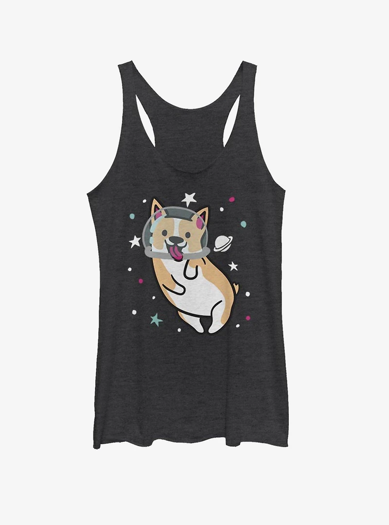 Space Corgi Girls Tank