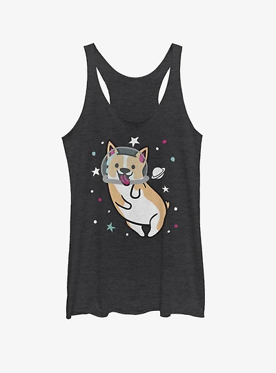 Space Corgi Girls Tank