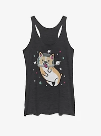 Space Corgi Girls Tank