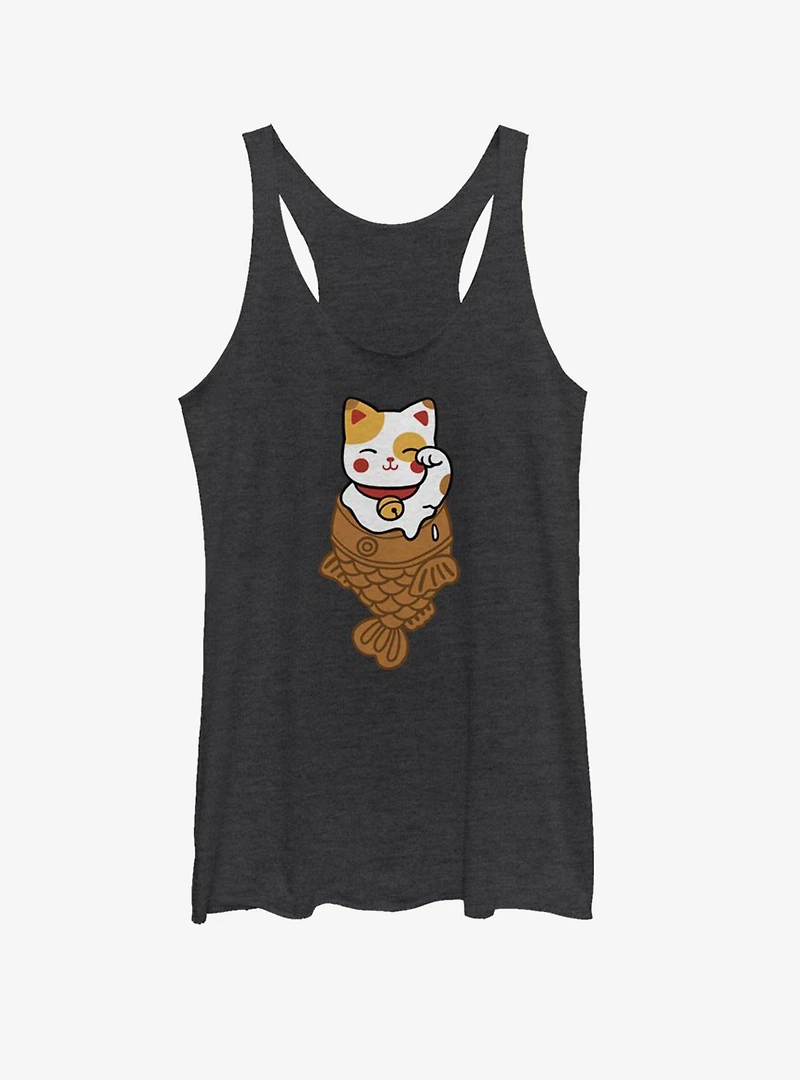 Lucky Cat Taiyaki Girls Tank