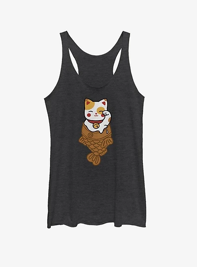 Lucky Cat Taiyaki Girls Tank