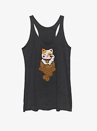 Lucky Cat Taiyaki Girls Tank