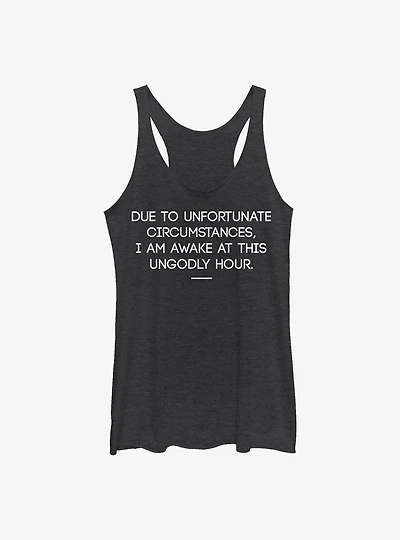 Why Am I Awake Girls Tank
