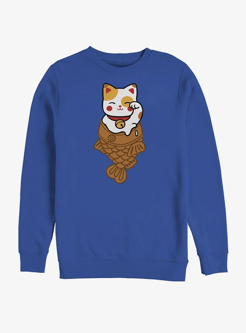 Lucky Cat Taiyaki Sweatshirt