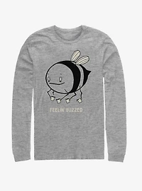 Feeling Buzzed Bee Long-Sleeve T-Shirt