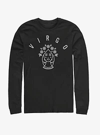 Virgo Astrology Sign Long-Sleeve T-Shirt