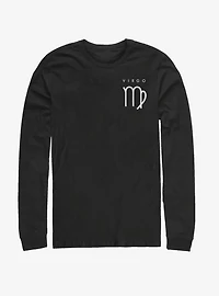 Virgo Astrology Sign Long-Sleeve T-Shirt