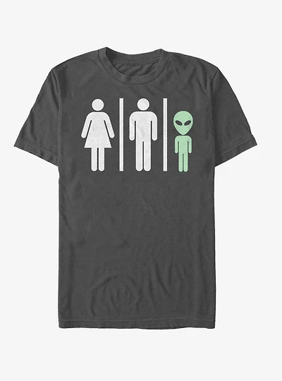 Bathroom Rules Alien T-Shirt
