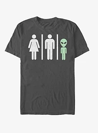 Bathroom Rules Alien T-Shirt