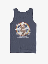 Fortress And Night Time Tank