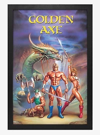 Sega Classic Golden Axe Poses Poster